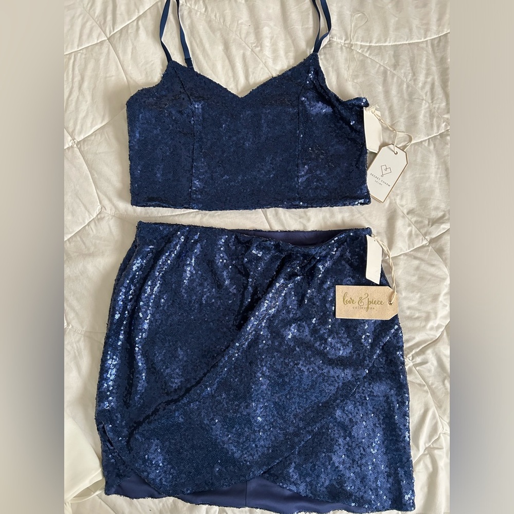 Love n peace skirt set